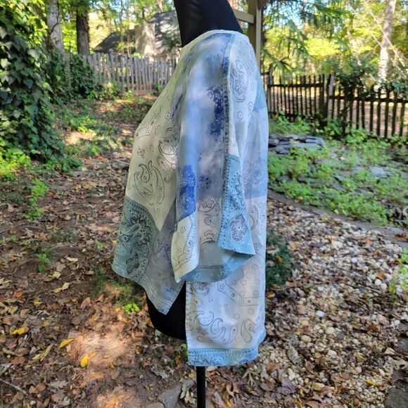 Urban Outfitters Kayla Mixed Bandana Top NWOT Size M - Picture 9 of 12